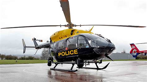 How fast can a police helicopter go?