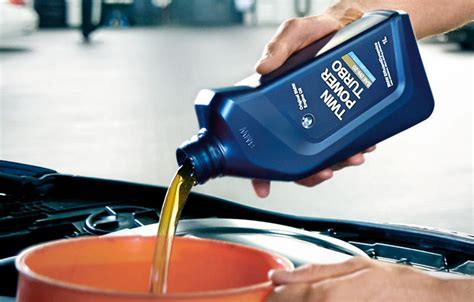 What does BMW oil service include?