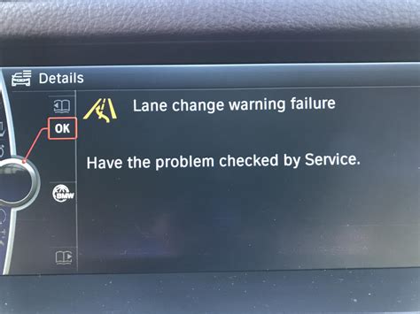 What is BMW lane change warning?