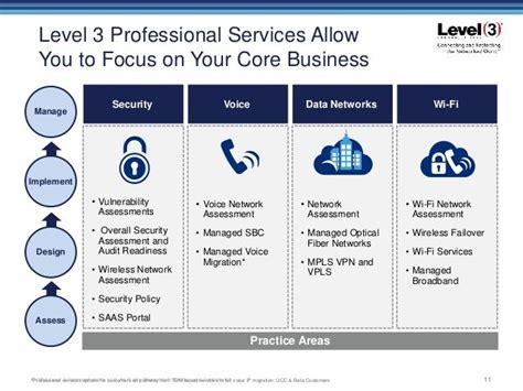 What is Level 3 service?