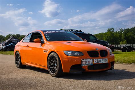 Why is BMW light orange?