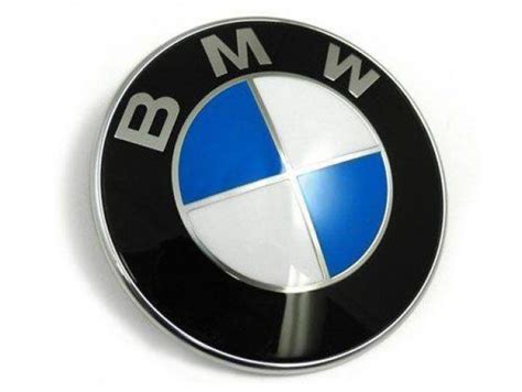 Why is the BMW logo blue and white?