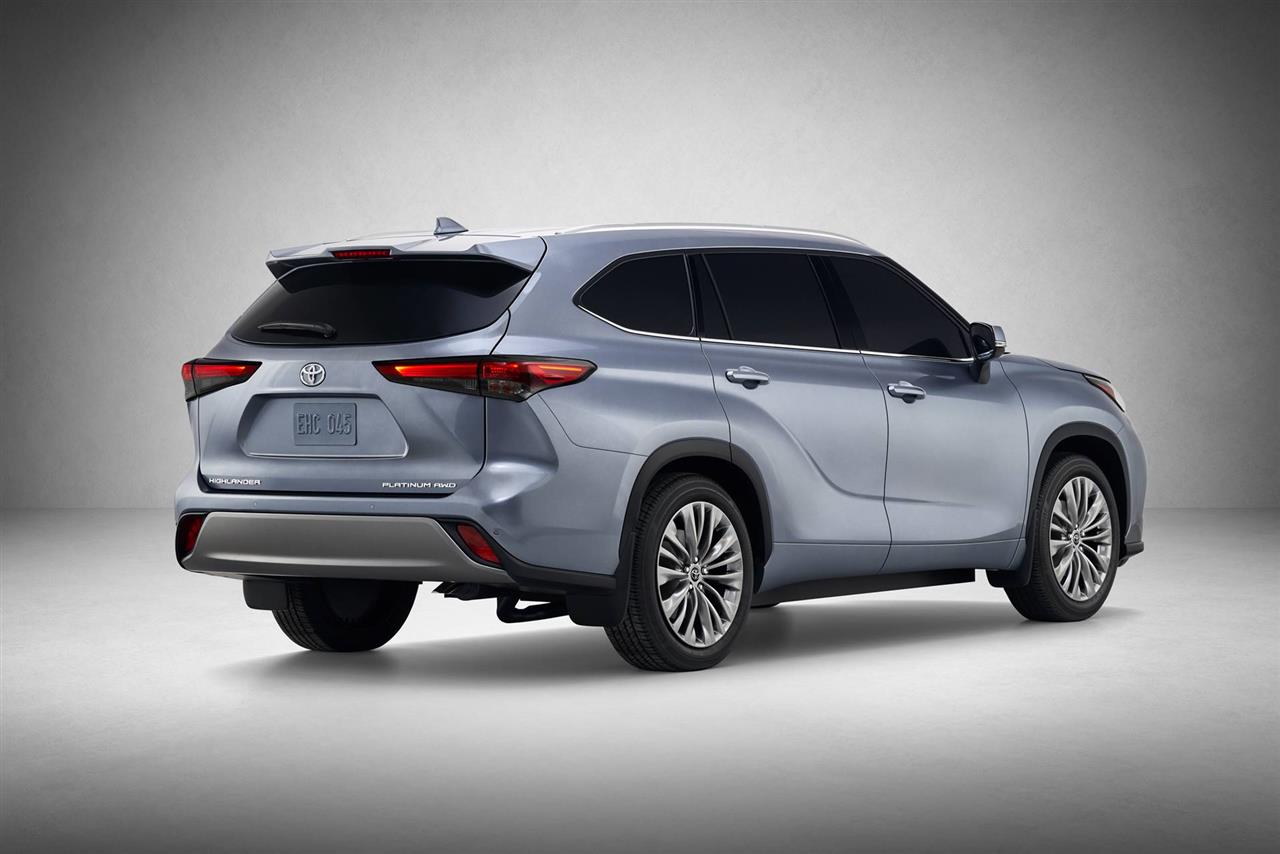 2021 Toyota Highlander Features, Specs and Pricing 4