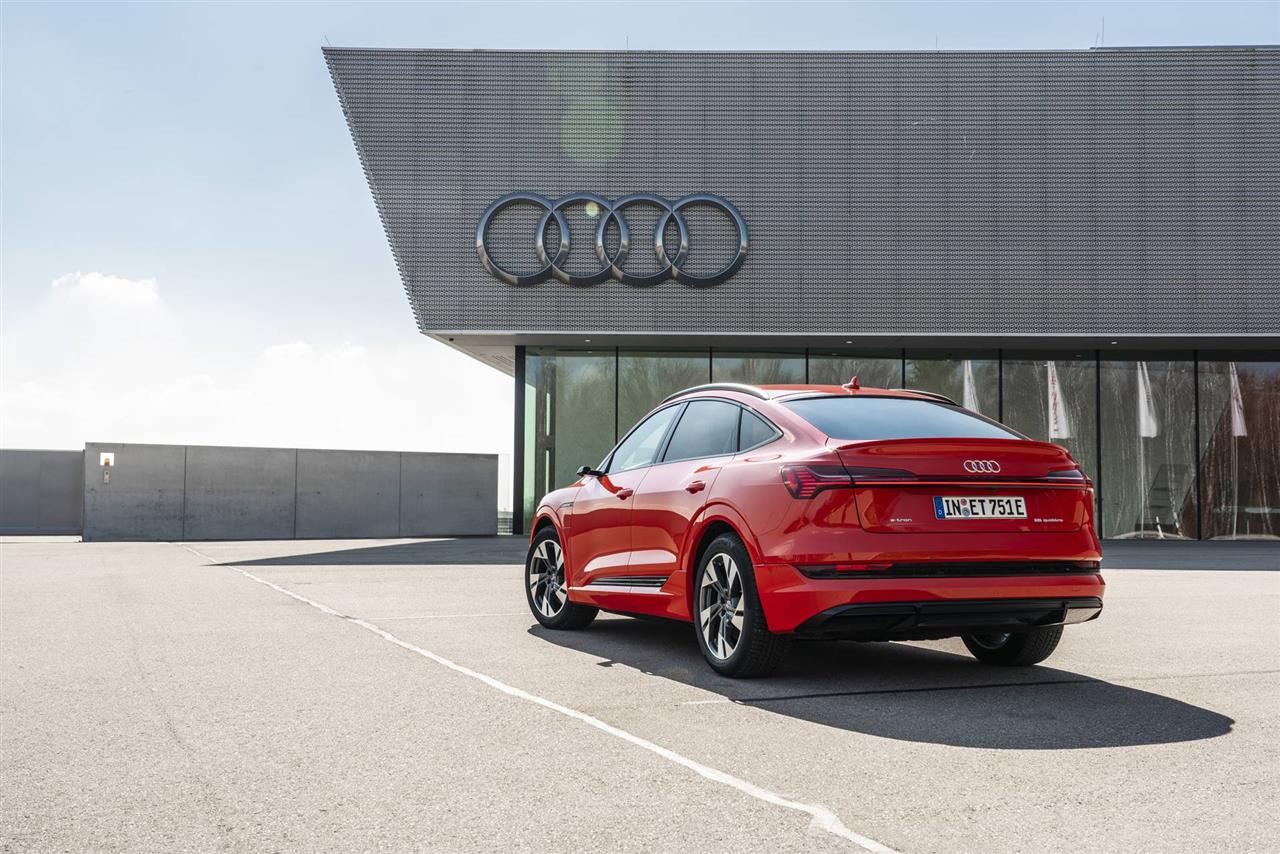 2021 Audi e-tron Sportback Features, Specs and Pricing 2