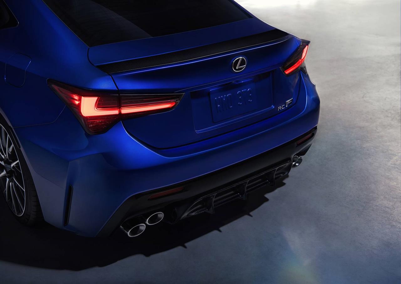 2020 Lexus RC F Features, Specs and Pricing 6