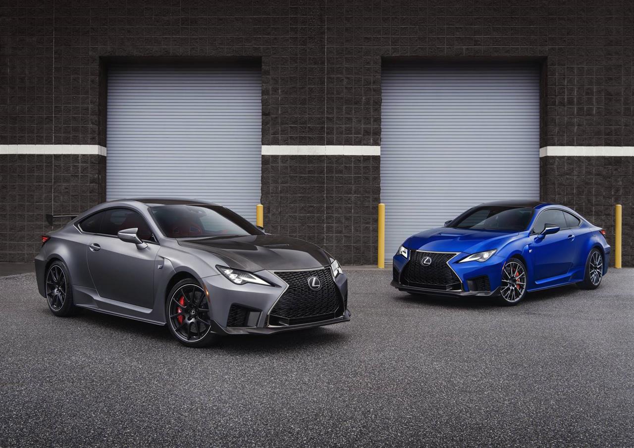 2022 Lexus RC F Features, Specs and Pricing 4