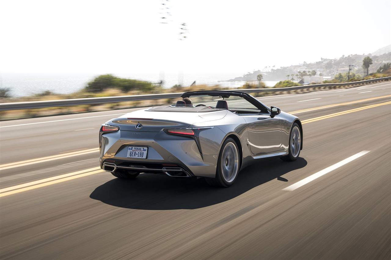 2022 Lexus LC 500 Convertible Features, Specs and Pricing 6