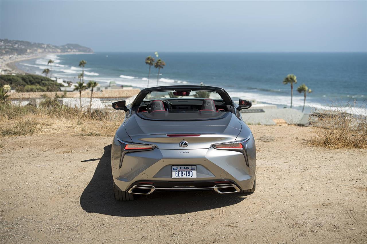 2022 Lexus LC 500 Convertible Features, Specs and Pricing 4