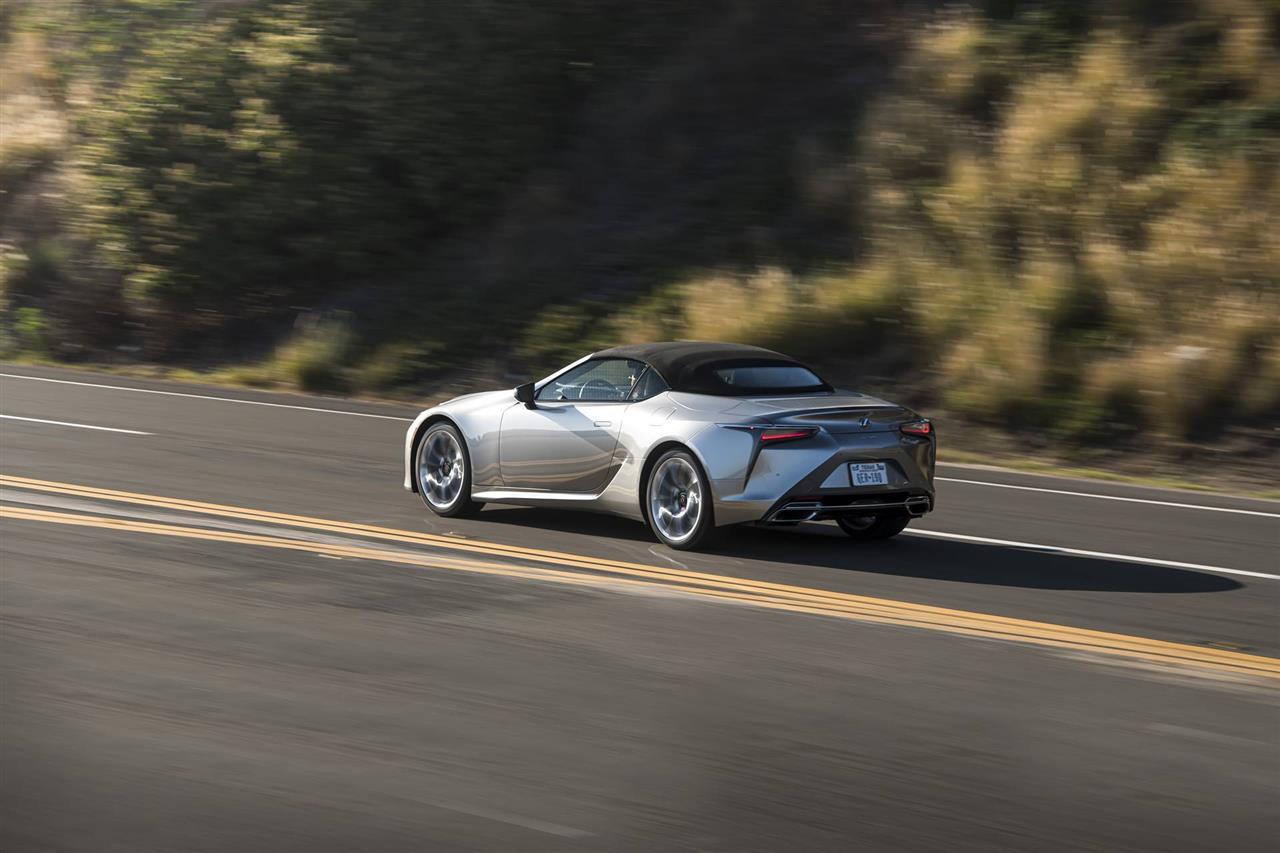 2022 Lexus LC 500 Convertible Features, Specs and Pricing 3