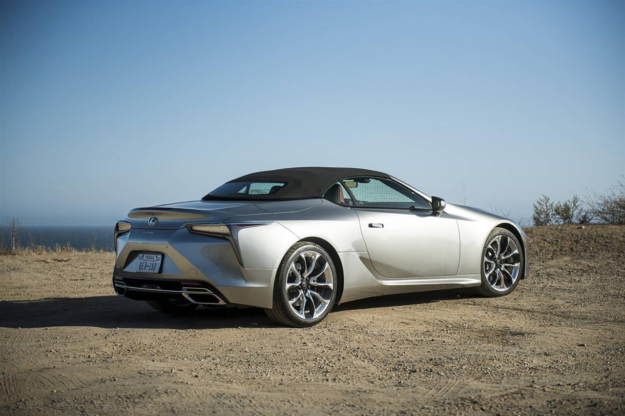 2022 Lexus LC 500 Convertible Features, Specs and Pricing