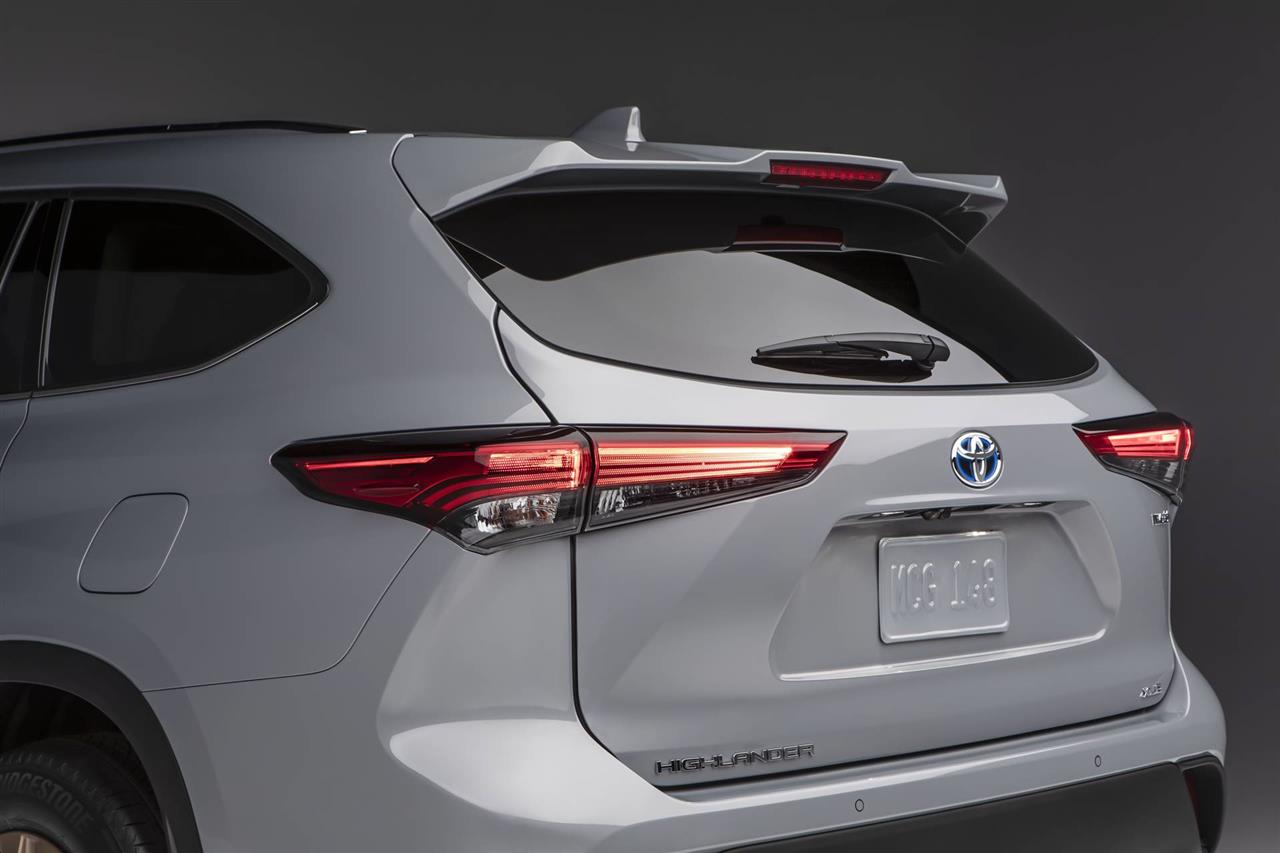 2021 Toyota Highlander Hybrid Features, Specs and Pricing 7