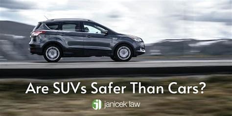 Are SUV safer than cars?