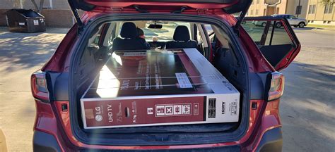 Can A 65 In TV Fit In A RAV4?