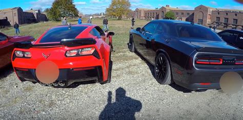 Can A Hellcat Outrun A Corvette?