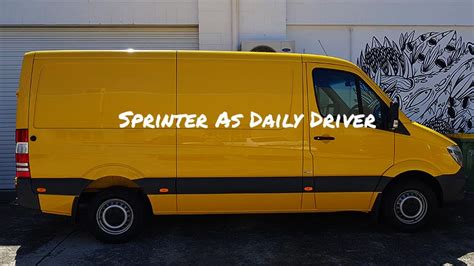 Can a Sprinter van be a daily driver?