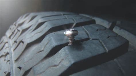 Can you repair a run-flat tire with a nail in it?