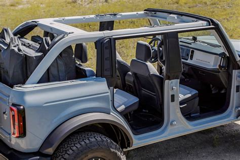 Do All Bronco Sports Have Removable Doors?