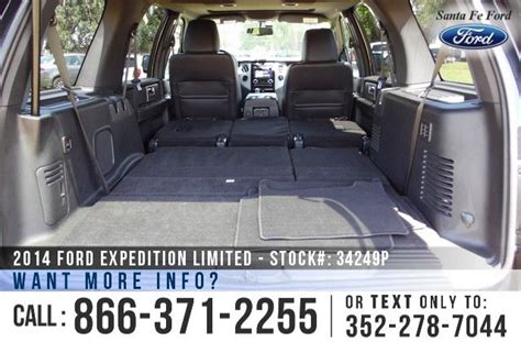 Do Seats Fold Down In Ford Expedition?