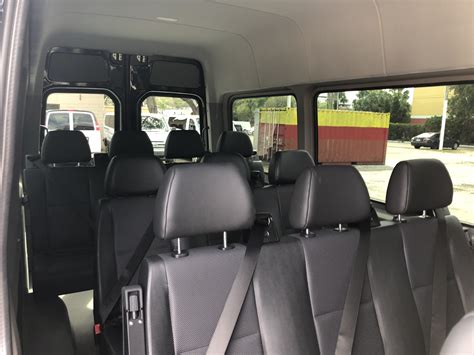 Do Sprinter vans have 3 seats?