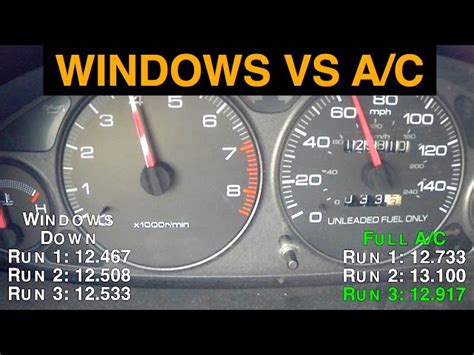 Do you burn more gas with the AC on?