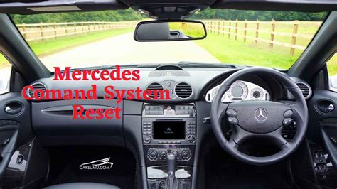 How do I reset my Mercedes COMAND system?