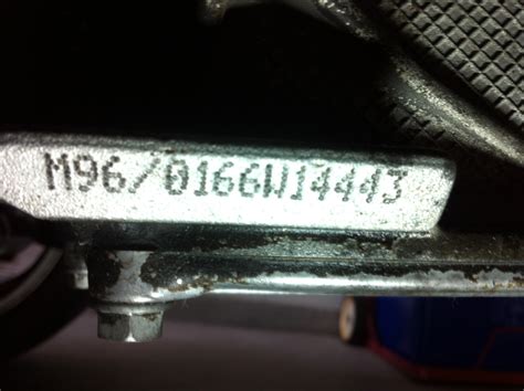 How do you decode a car engine number?