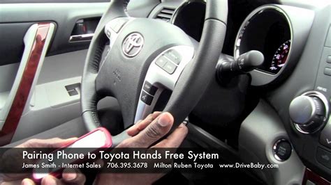 How Do You Use Toyota Hands Free?