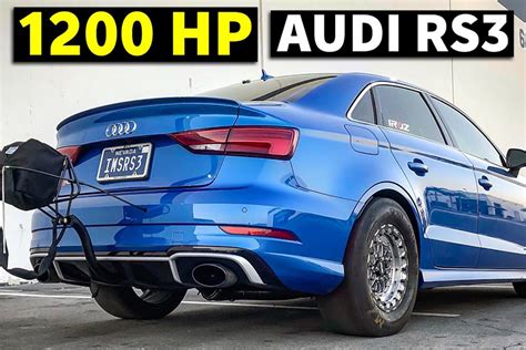 How fast is RS3 Audi?