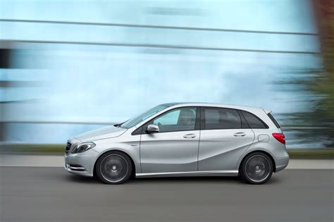 How many miles can a Mercedes B-Class go?