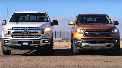 How Much Bigger Is F-150 Than Ranger?