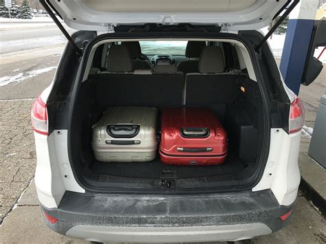 How Much Can Fit In The Back Of A Ford Escape?