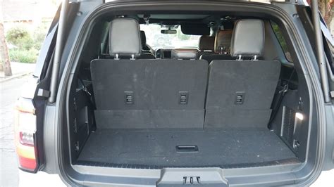 How Much Cargo Space Is Behind The Third Row Of The Ford Expedition Max?