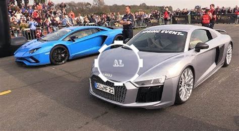 Is a Audi faster than a Lamborghini?