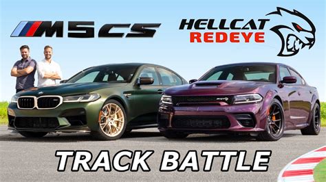 Is a BMW M5 faster than a Hellcat?