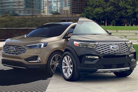 Is A Ford Edge As Big As A Ford Explorer?