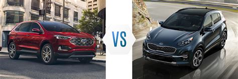 Is A Ford Edge Bigger Than A Kia Sportage?