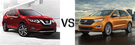 Is A Ford Edge Bigger Than A Nissan Rogue?