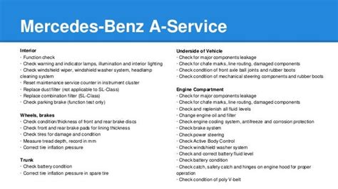 Is a Mercedes B service a major service?