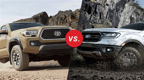 Is A Toyota Tacoma Bigger Than A Ford Ranger?