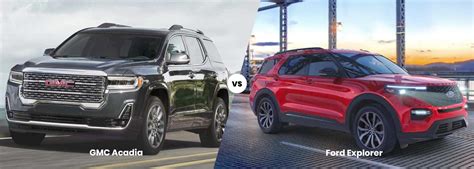 Is An Explorer Or Acadia Bigger?