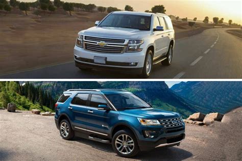 Is An Explorer Bigger Than A Tahoe?