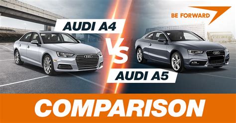 Is Audi A5 bigger than Audi A4?