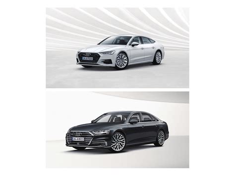 Is Audi A8 bigger than A7?