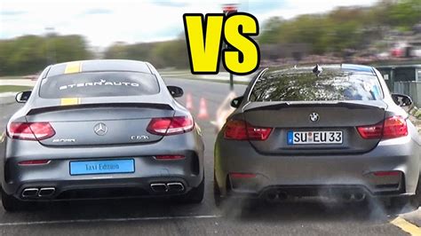 Is C63 faster than M4?