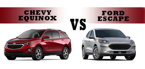 Is Ford Escape Bigger Than Chevy Equinox?