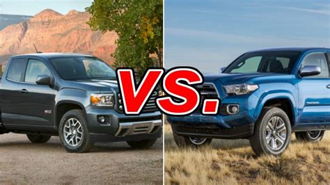 Is GMC Canyon Better Than Toyota Tacoma?