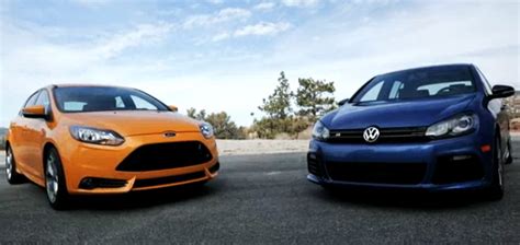 Is Golf R Faster Than Focus St?