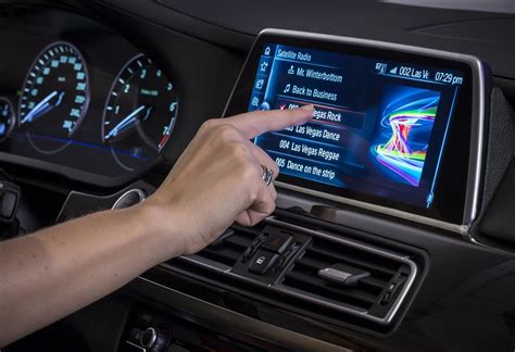 Is iDrive a touch screen?