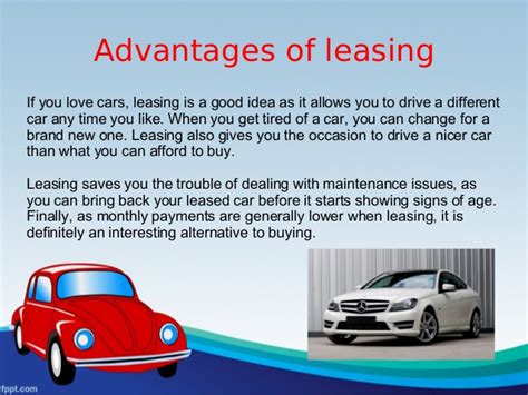 Is it a good idea to lease a car?