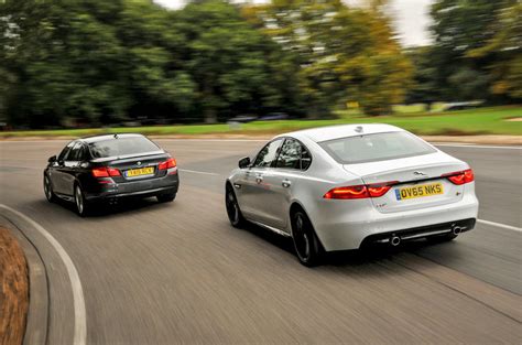 Is Jaguar XF bigger than BMW 5 Series?